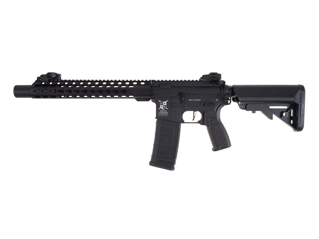 [DA-A10] Delta Armory M4 SilentOps DMR FullMetal Noir Alpha AEG1J Pack Complet