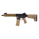 Delta Armory M4 MK18 Full Metal Noir/Tan Alpha AEG 1.2J Pack complet