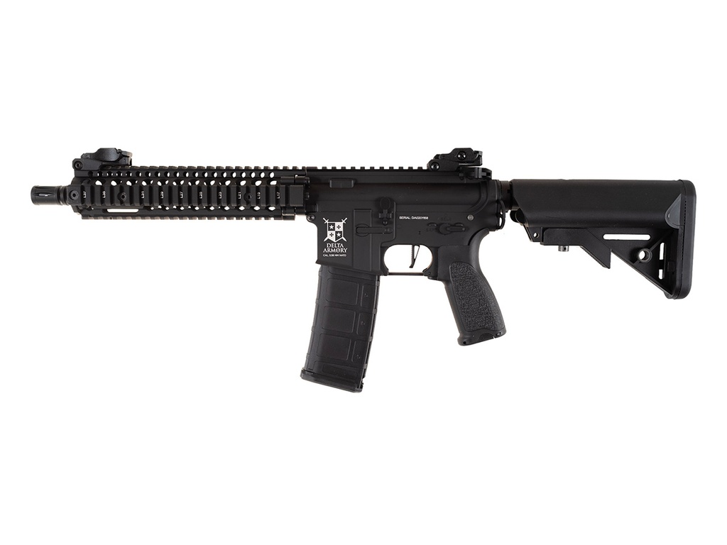 [DA-A07] Delta Armory M4 MK18 Full Metal Noir Alpha AEG 1J Pack Complet