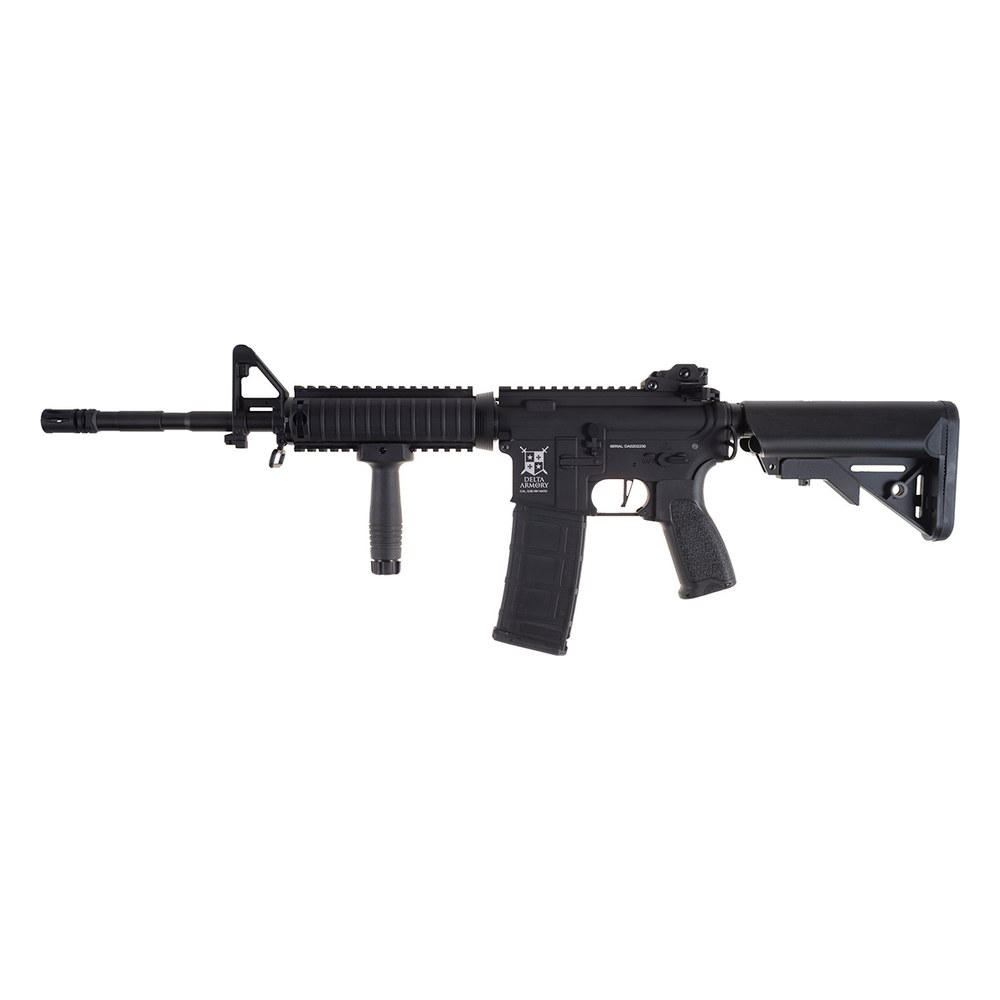 Delta Armory M4 RIS Full Metal Noir Alpha AEG 1J Pack Complet