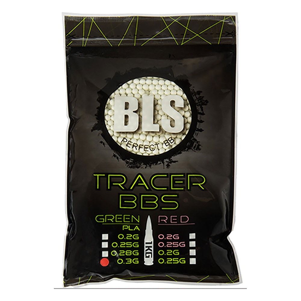 BLS Billes Traçantes Vertes BIO 0.30g (x3300) sachet de 1kg