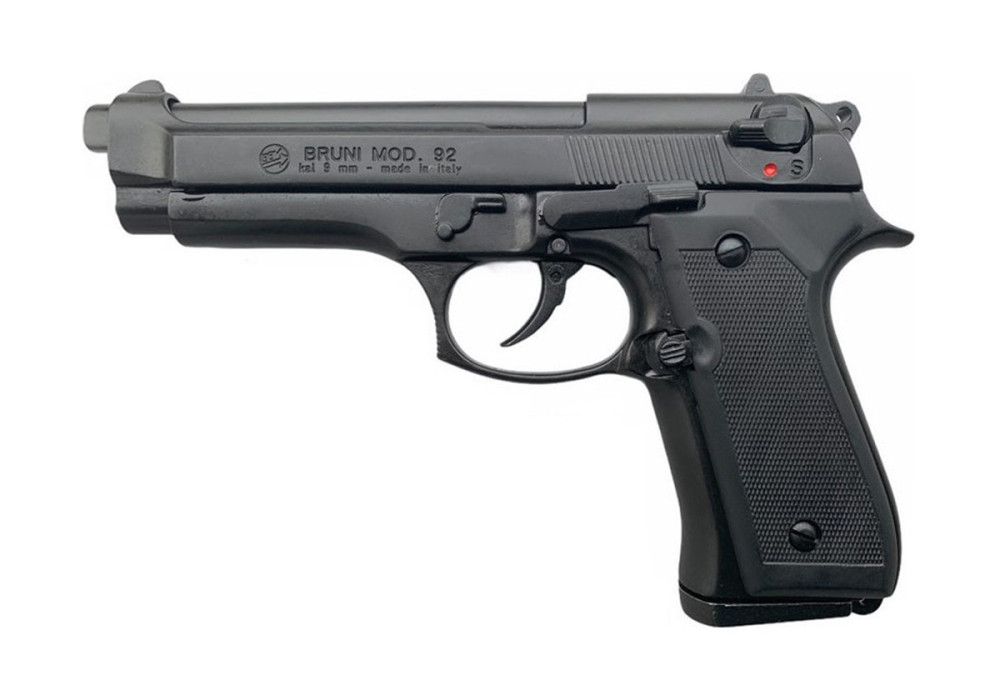 [BBM1320] Bruni 92 9mm P.A.K Noir C12