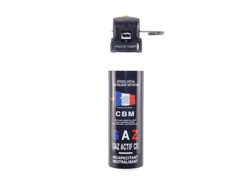 [B124] DM Diffusion Aérosol de défense GAZ 100ML CS Poignée Standard