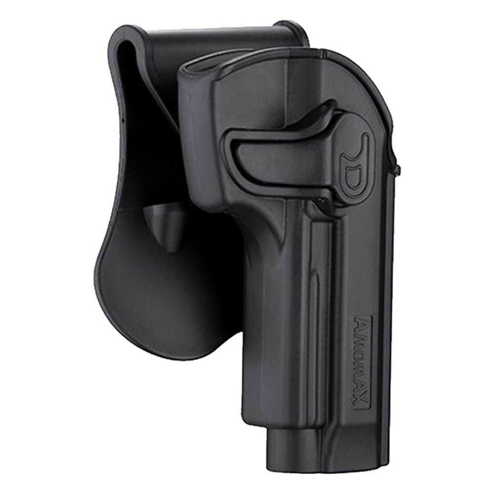 Amomax Holster polymère rotatif M92 Noir rétention active