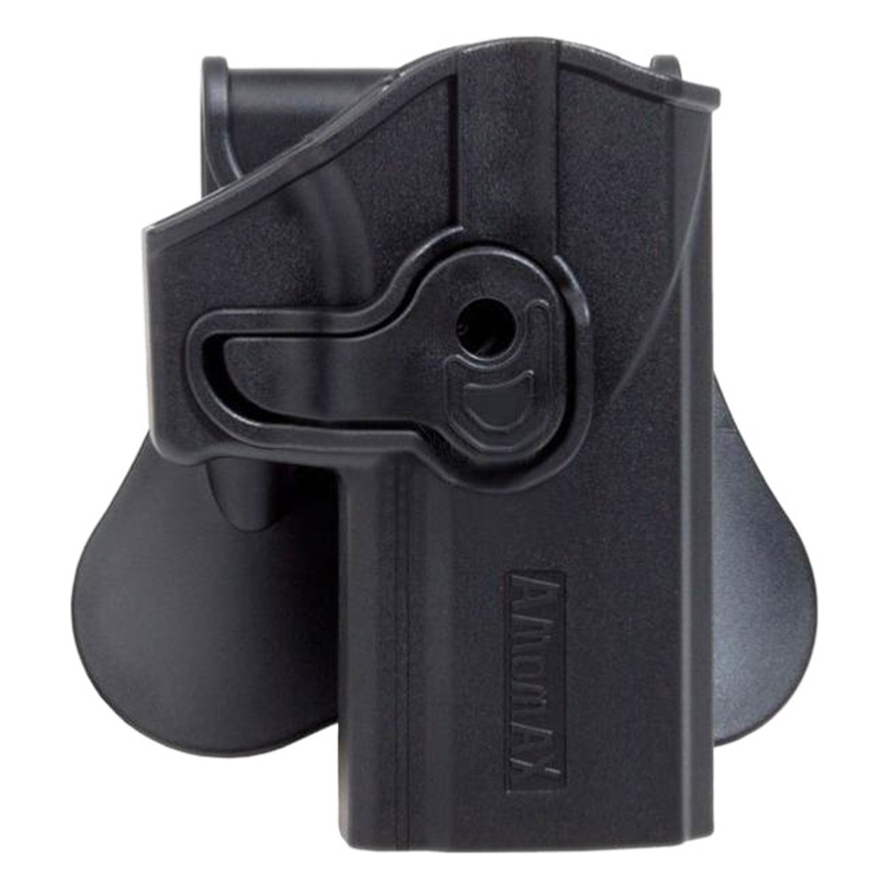 [AMP320] Amomax Holster polymère rotatif P320 Noir rétention active