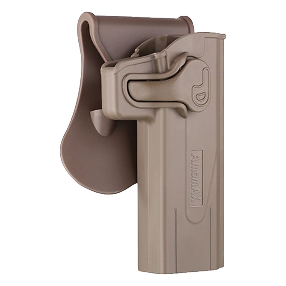 [AMHCPG2FDE] Amomax Holster polymère rotatif Hi-Capa FDE rétention active