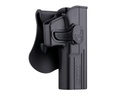 Amomax Holster polymère rotatif G17 Noir rétention active
