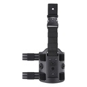 Amomax Plateforme de cuisse Noir pour holster polymère rotatif