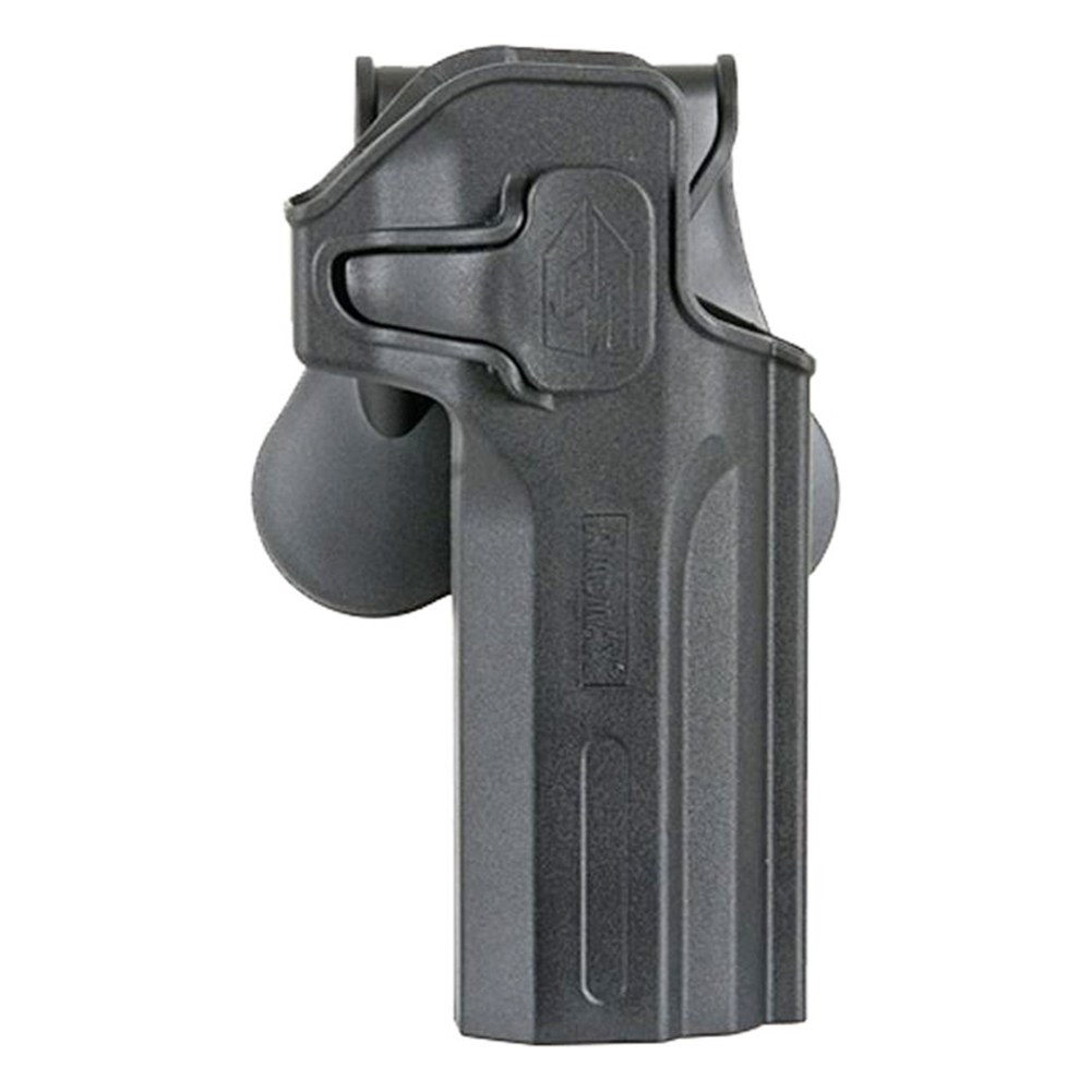 Amomax Holster polymère rotatif pour Desert E. Noir rétention active