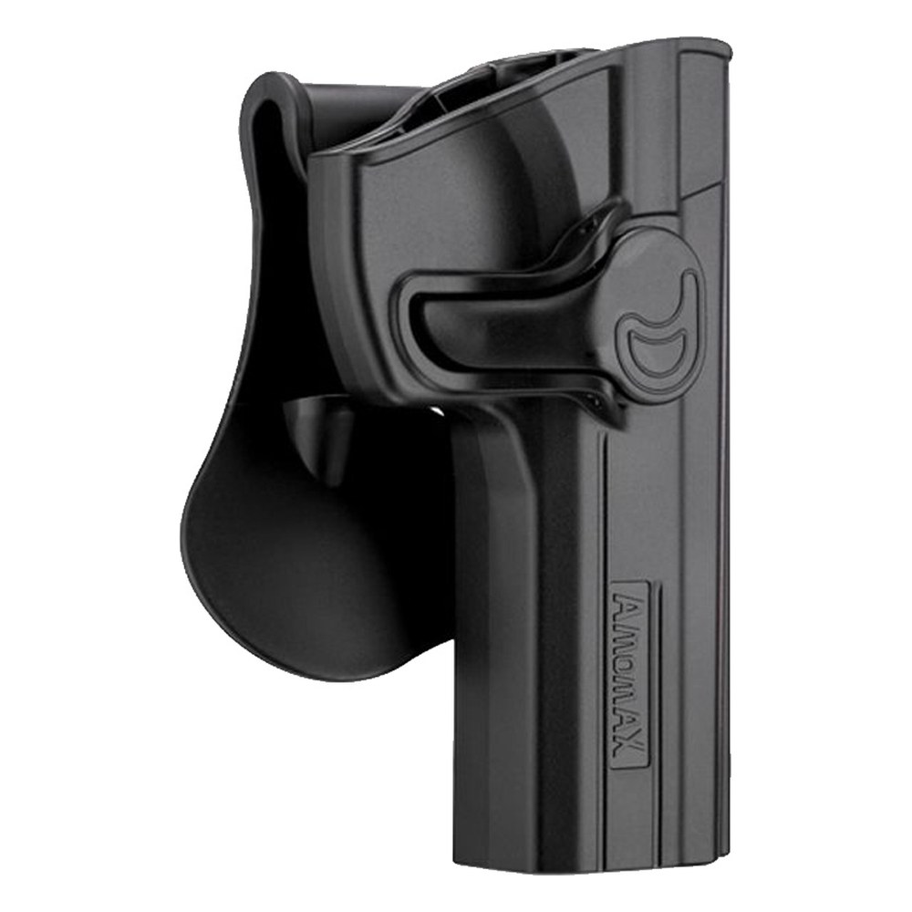 [AM75P01SG2] Amomax Holster polymère rotatif CZ75 SP-01 Noir rétention active