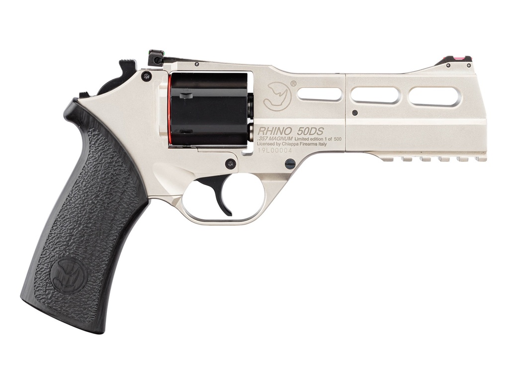 [ACP011] Chiappa Rhino 50DS Edition Limitée Argent 4.5mm(.177) Mixte CO2 3.5J