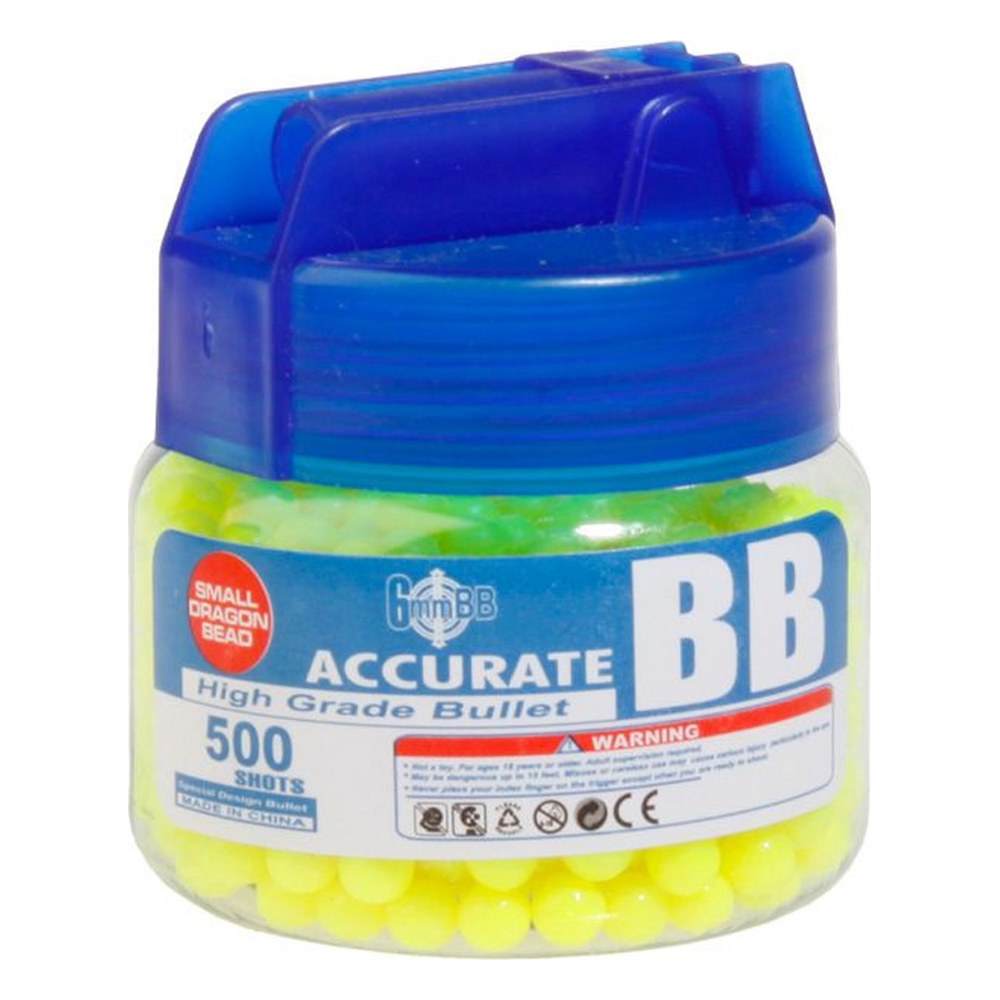 Billes de précision Non-Bio 6mm 0.12g (x500) Verseur Rapide