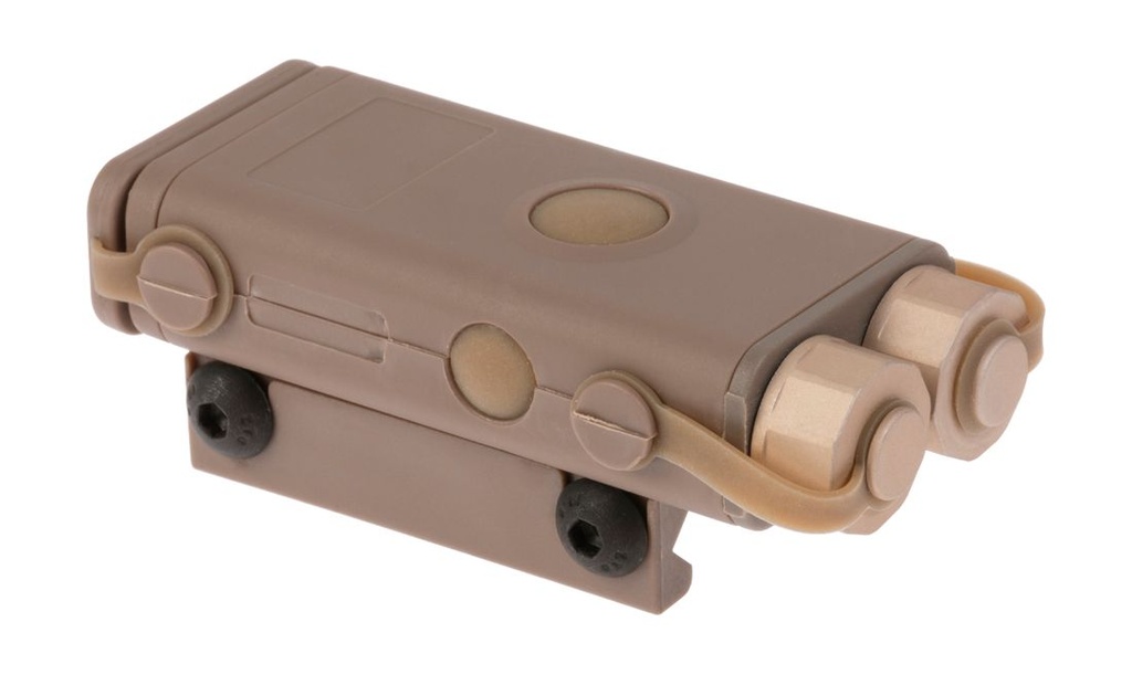 [AC13272] FMA Boîtier AM-PEQ Mini Tan Laser Rouge et Led d'appoint