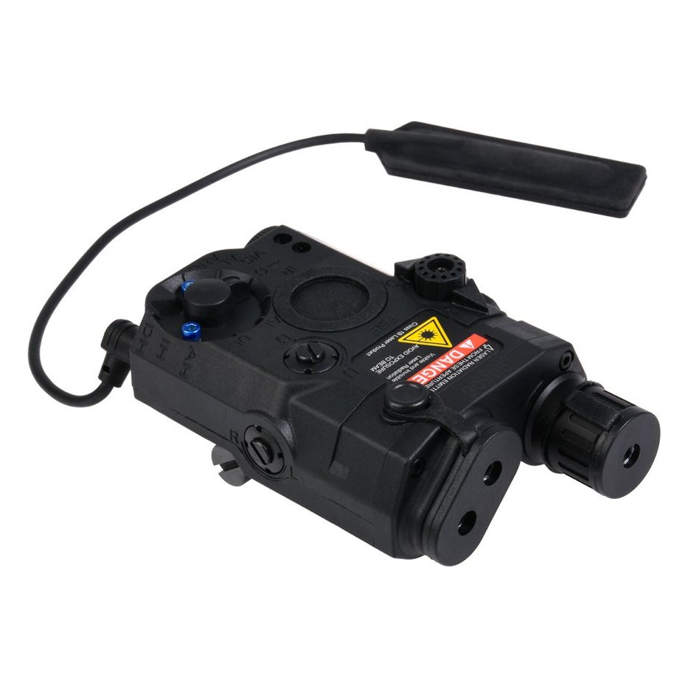 [AC13202] Element Boîtier AM-PEQ Noir Lampe 175 lumens et Laser Rouge