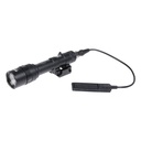 Element Lampe tactique Noir M600B 470 Lumens avec contacteur déporté