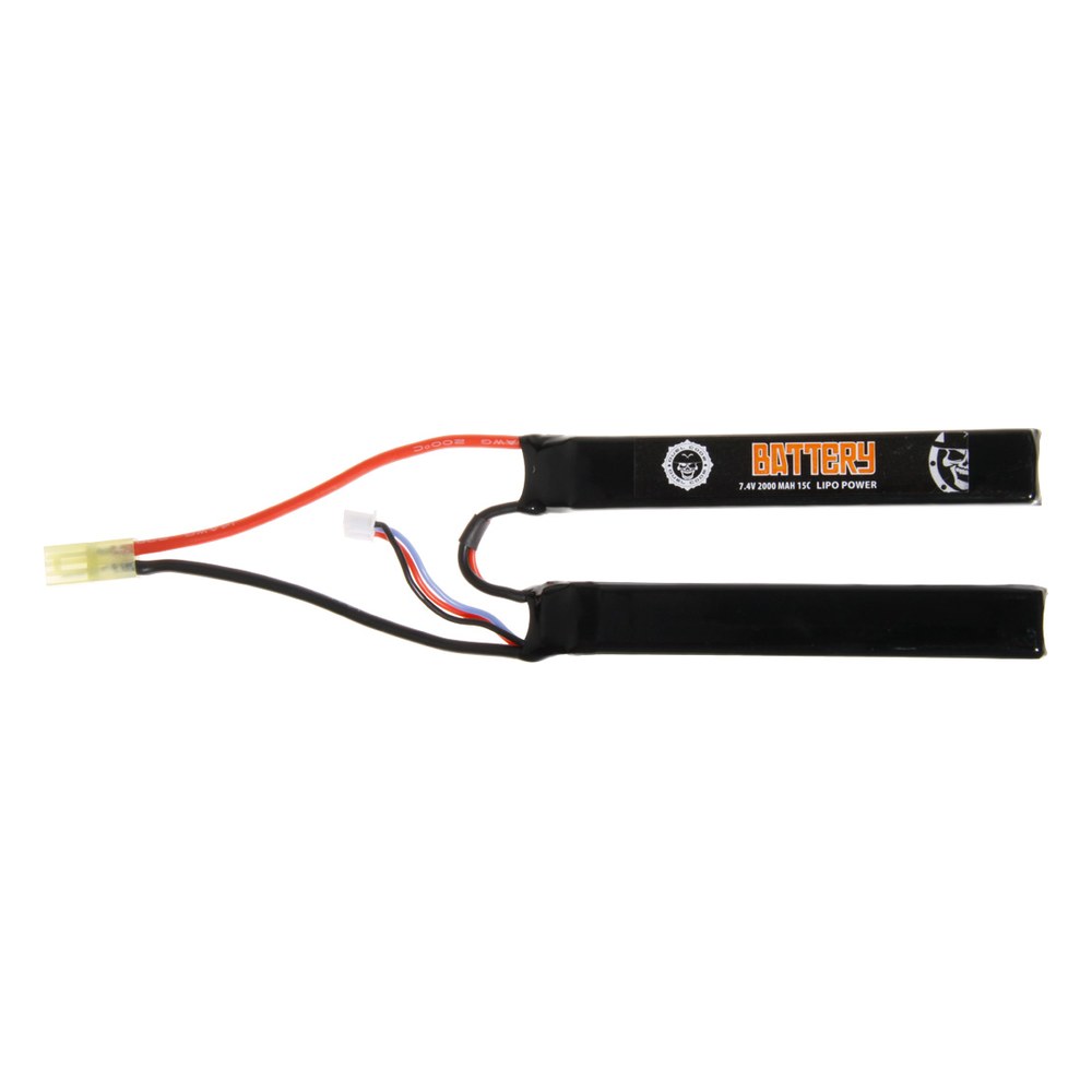 [AC12829] Duel Code Batterie LiPo 7.4V 2000 mAh 15C 2 stick