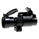 Duel Code Lunette Point Rouge Red Dot 1x30 Métal Noir