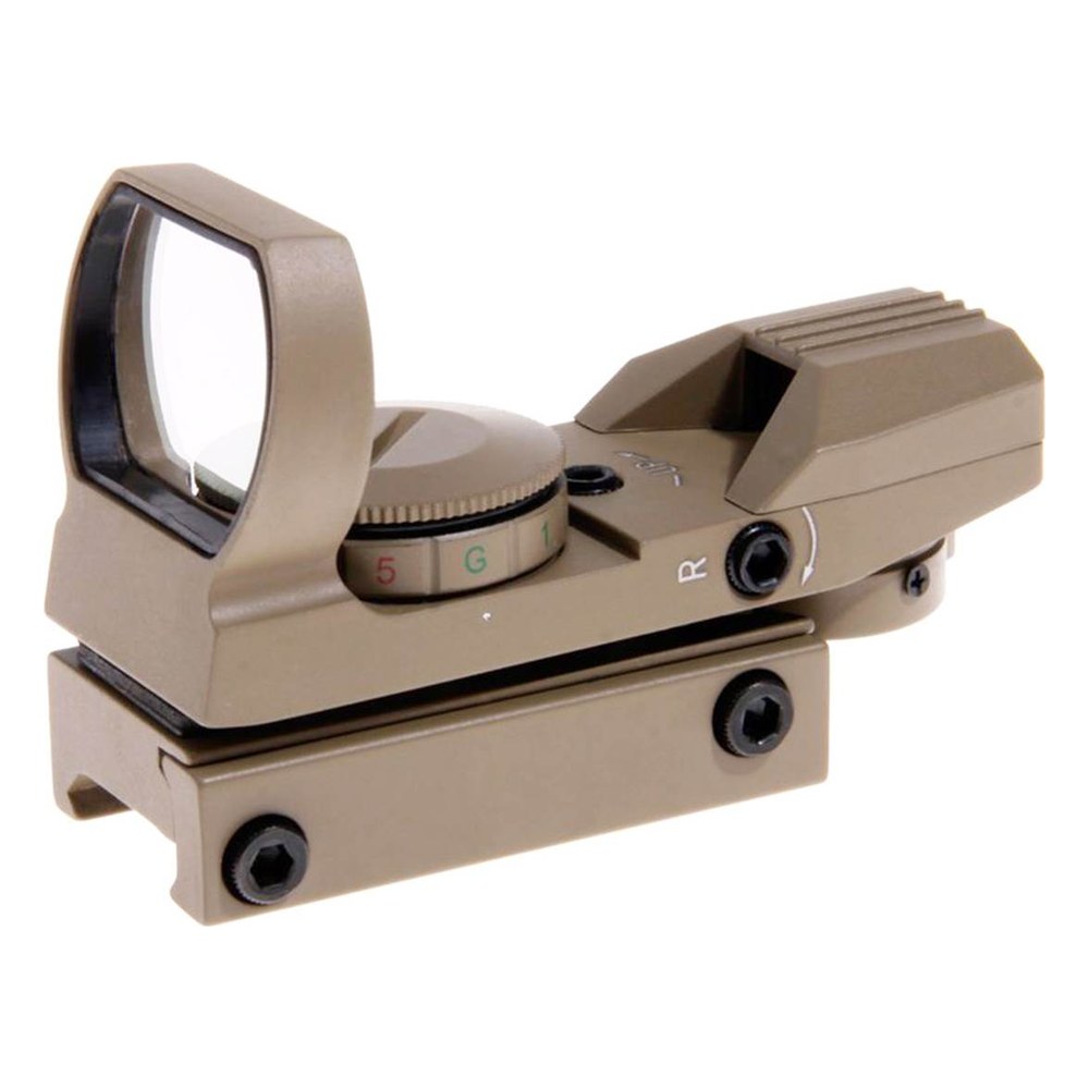 [AC12802] Duel Code Samouraï Point Rouge Red Dot Pro Series 4 positions TAN