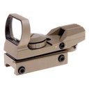 Duel Code Samouraï Point Rouge Red Dot Pro Series 4 positions TAN