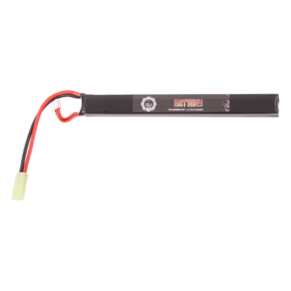 Duel Code Batterie LiPo 7.4V 1400 mAh 25C tube
