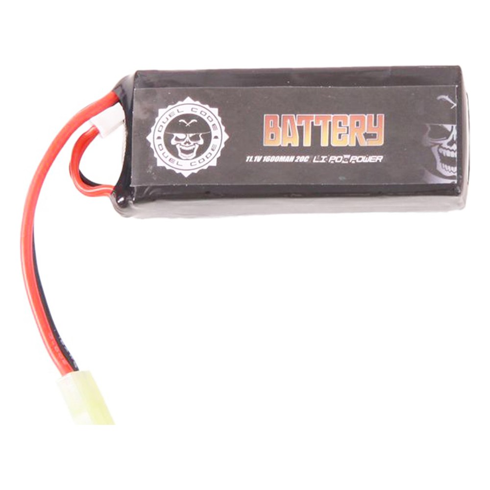 Duel Code Batterie LiPo 11.1V 1600 mAh 20C mini