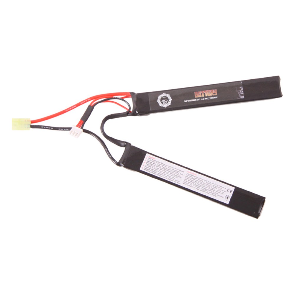 [AC12278] Duel Code Batterie LiPo 7.4V 1300 mAh 15C 2 stick