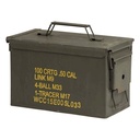 Caisse de munition US Metal Cal. 50/5.56 - 28x18x14cm