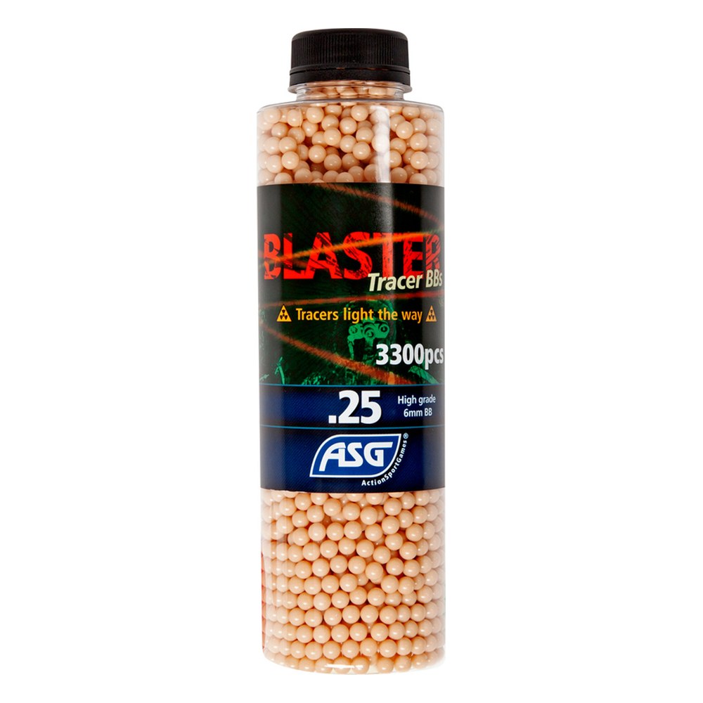 [A19465] Blaster Billes Traçantes Rouge 0.25g (x 3300) Bouteille