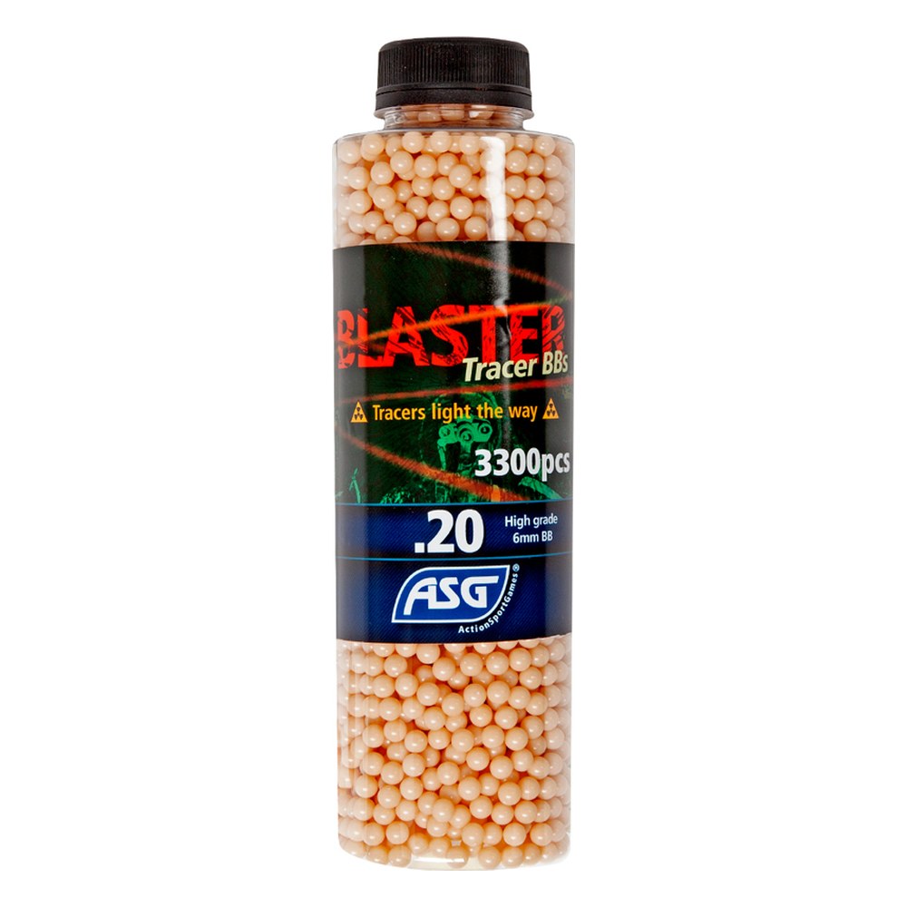 [A19464] Blaster Billes Traçantes Rouge 0.20g (x 3300) Bouteille