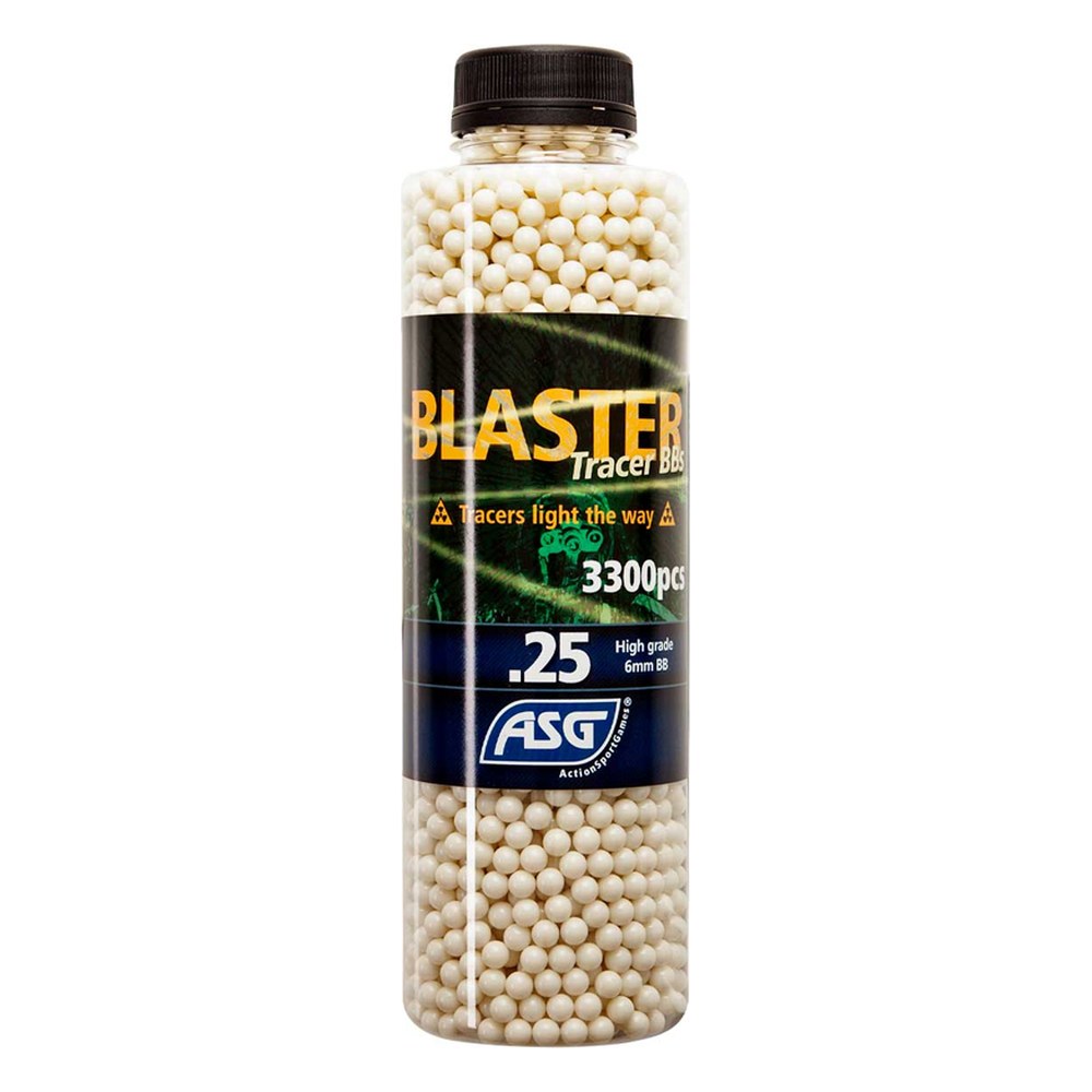 Blaster Billes Traçantes Vert 0.25g (x 3300) Bouteille