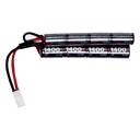 ASG Batterie NiMH 9.6V 1400 mAh mini 8 élements,2 parties cqb