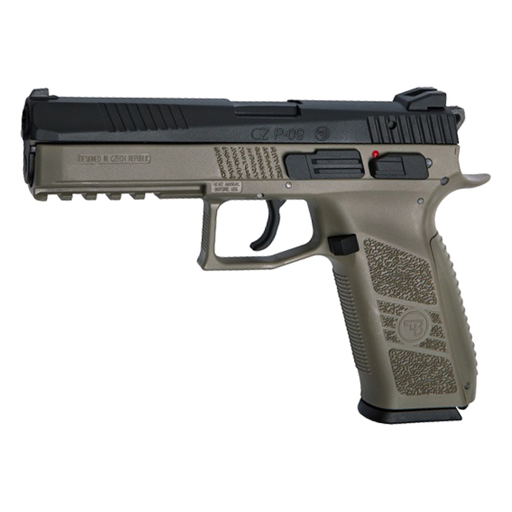 [A18182] CZ P-09 Dual Tone GAZ Blowback 0.7J + Mallette