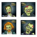 ASG Cible shooting targets Zombies 14cm (x100)