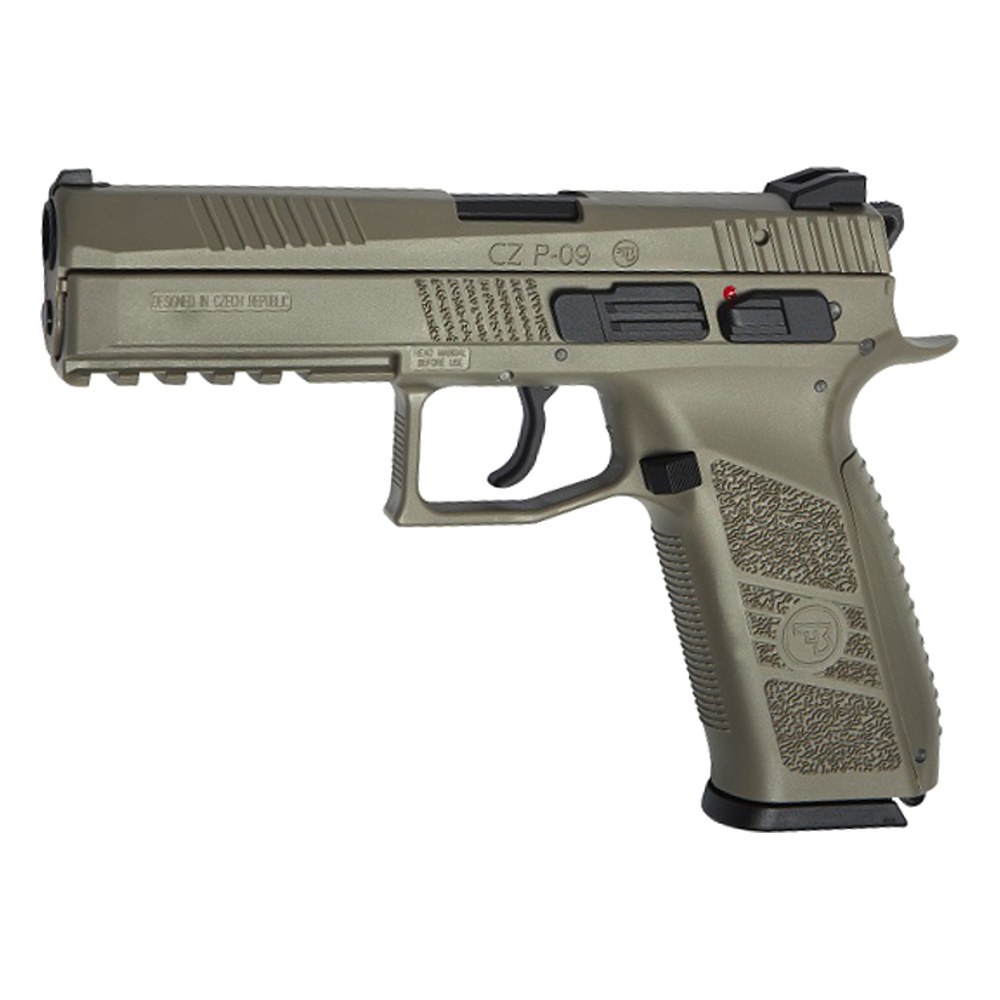 [A18137] CZ P-09 Full Métal FDE GAZ Blowback 0.8J