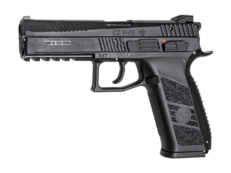 [A17657] CZ P-09 Full Métal GAZ Blowback 0.7J + mallette