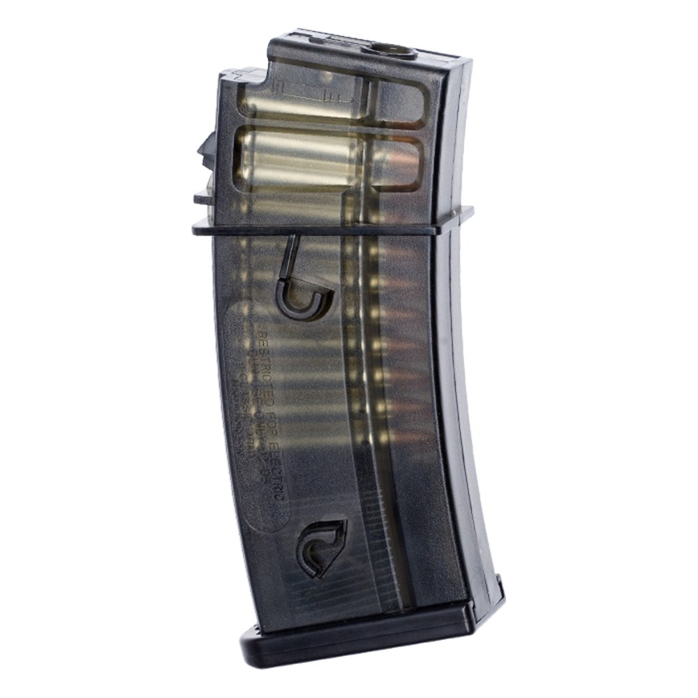 [A17617] ASG Chargeur G36 AEG 50 billes à balles factices