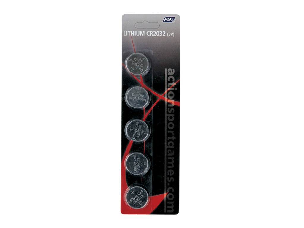 ASG Pile Lithium CR2032 3V (x5)