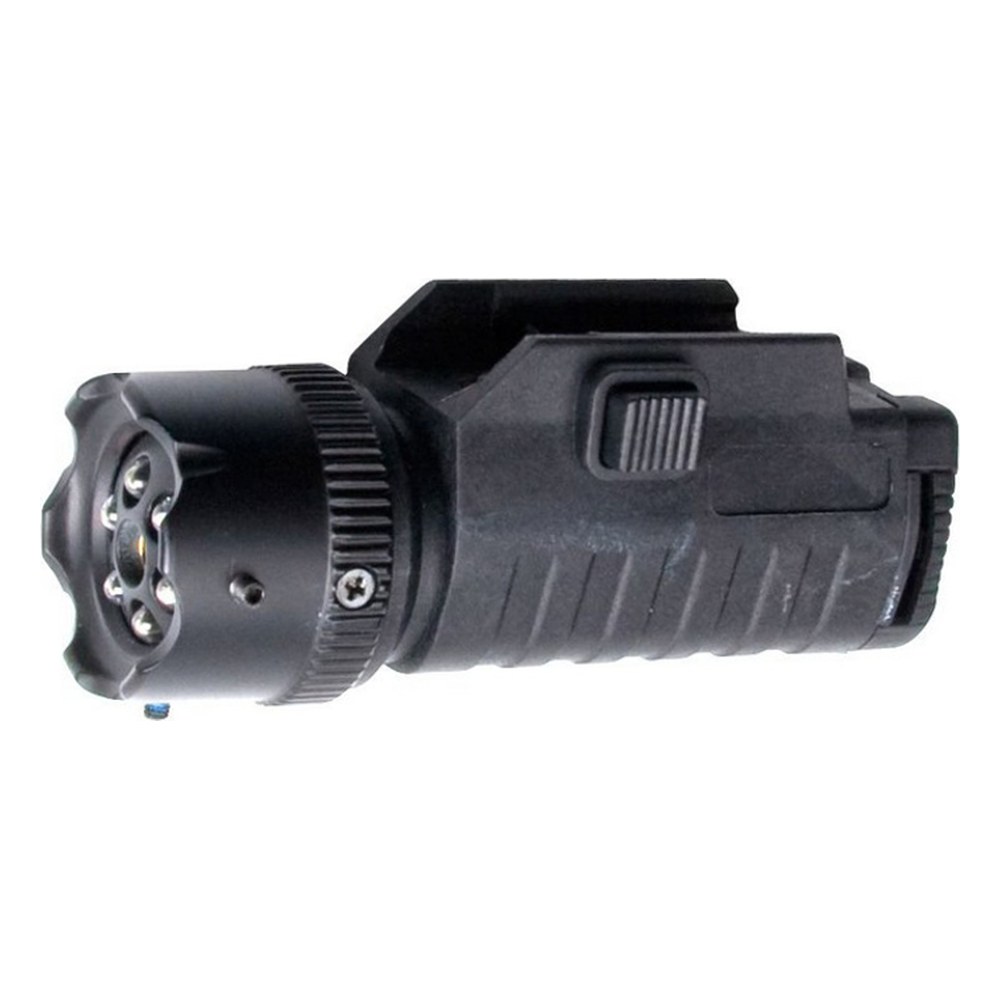 Strike Systems Lampe tactique 6 leds + laser réglable