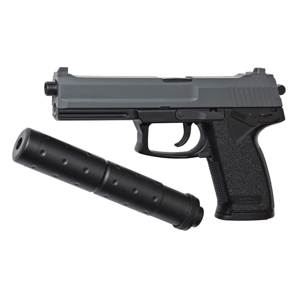 ASG MK23 Socom SPRING + Extention canon externe 0.3J