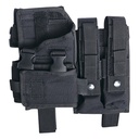 Strike Systems Holster de cuisse ajustable BK avec poche pour MP5/MP7