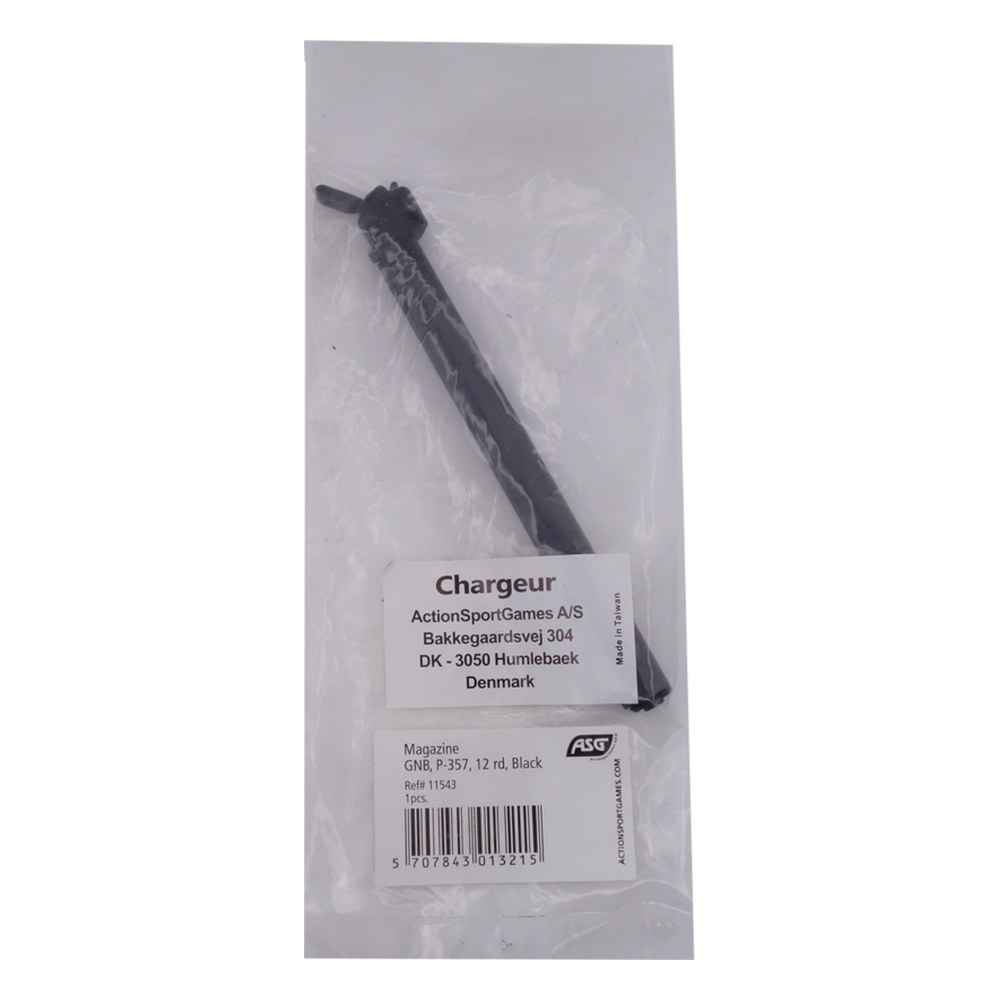 [A11543] ASG Chargeur p-r 357 BK 12 billes