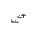 WE G-Series Pièce G-69 Joint embase chargeur