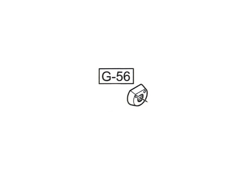 [990101G56] WE G-Series Pièce G-56 Joint piston Nozzle