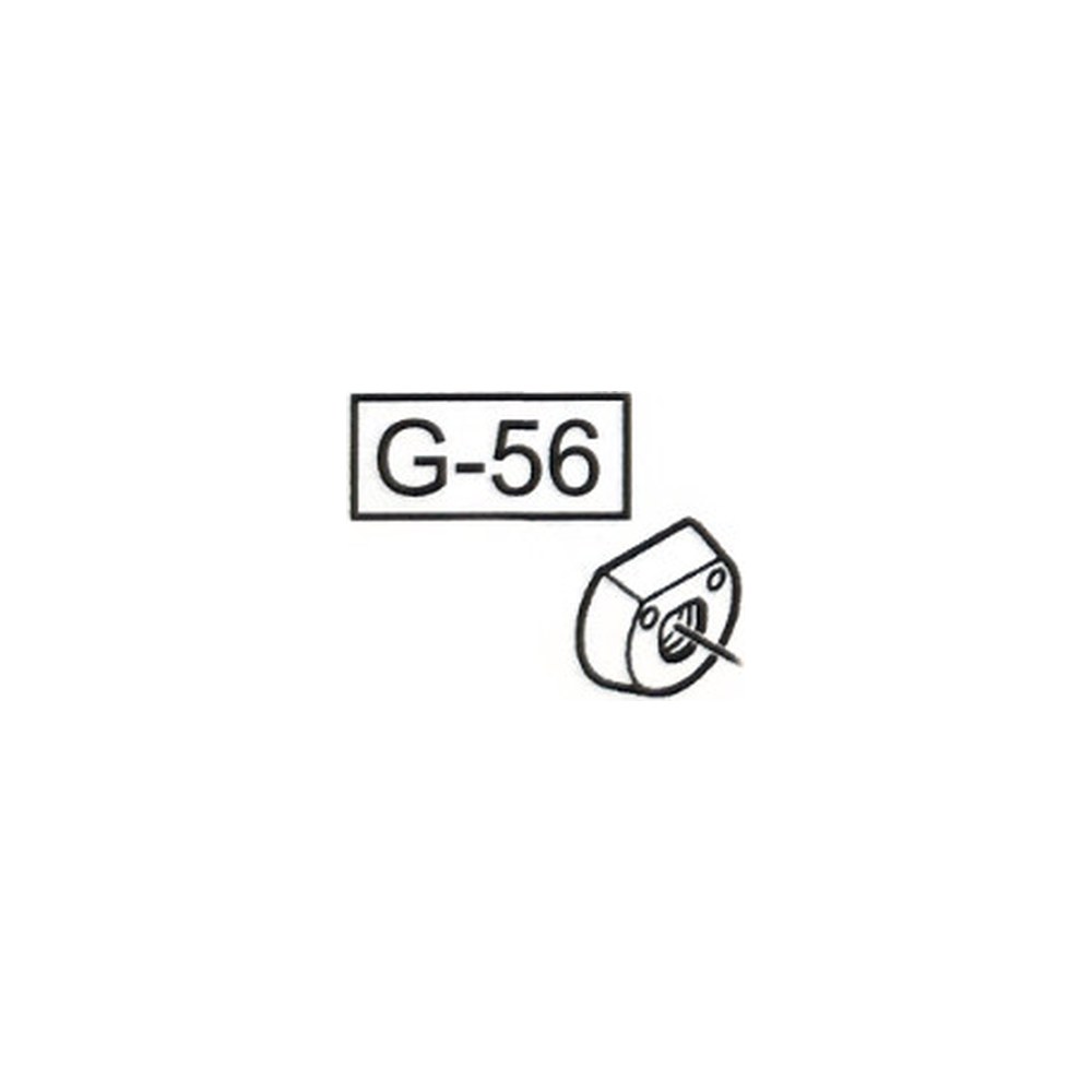WE G-Series Pièce G-56 Joint piston Nozzle
