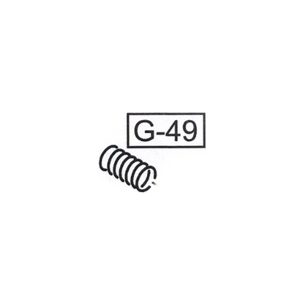 WE G-Series Pièce G-49 Ressort rocket valve