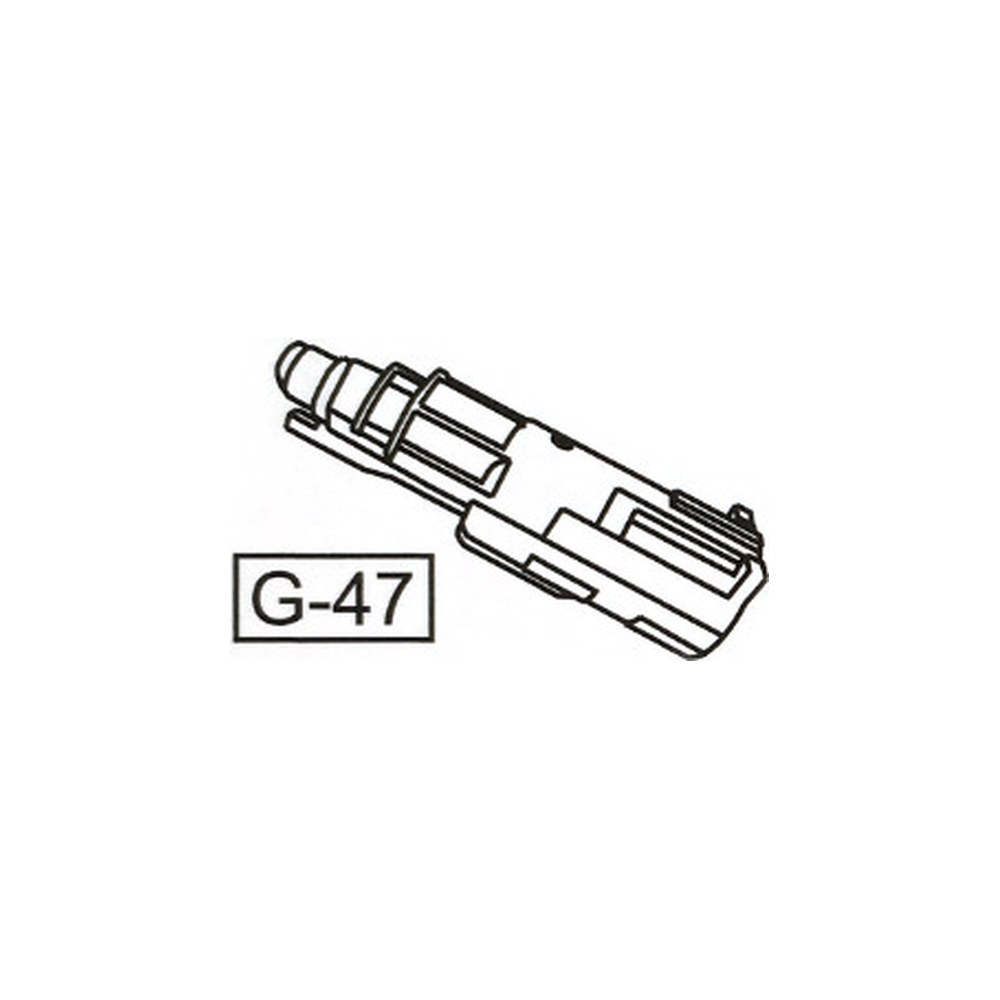 [990101G47] WE G-Series Pièce G-47 Nozzle G17 / G19 / G27 COMPLET