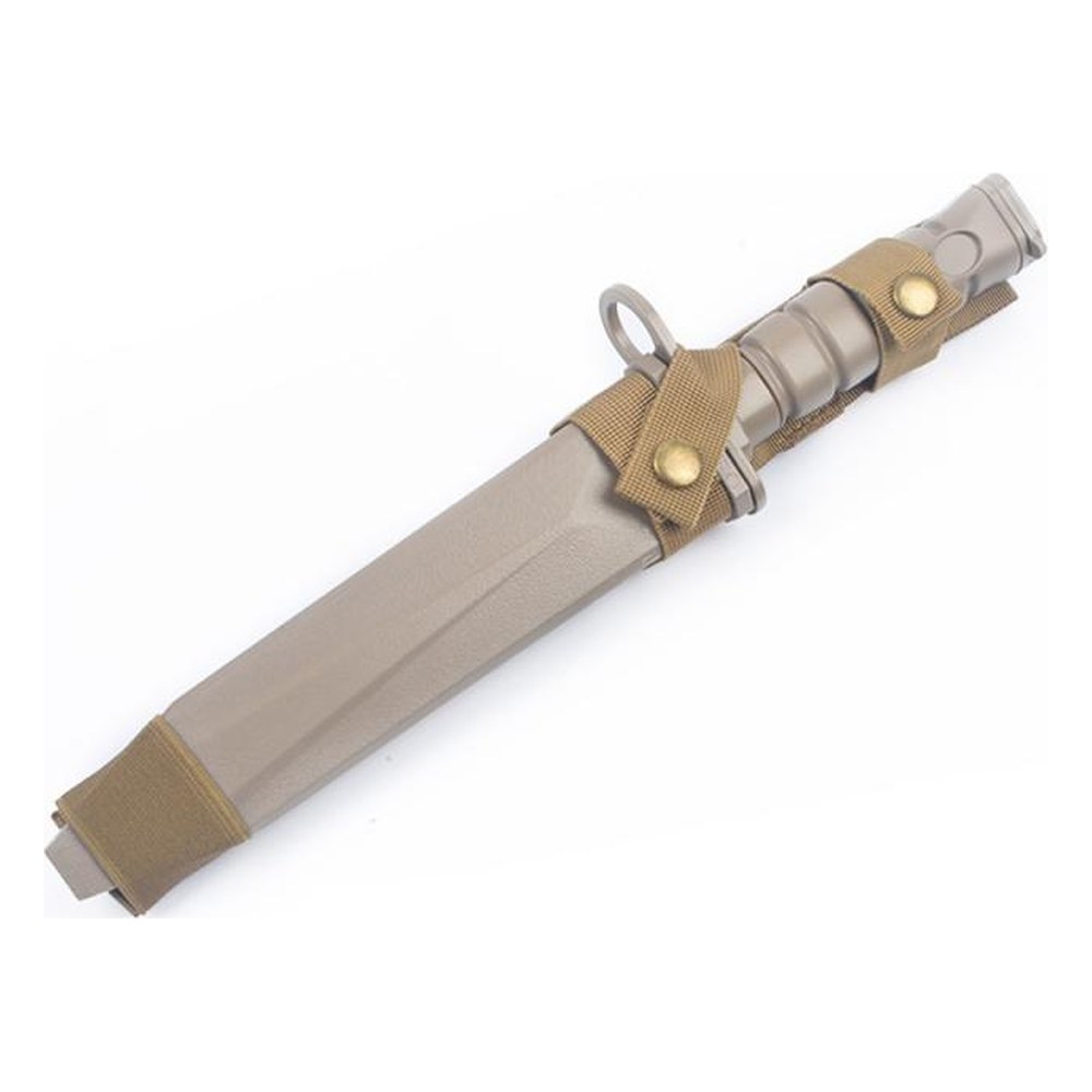 [92008] Couteau d'entraînement M10 Baïonnette avec étui MP Dark Earth