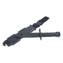 Couteau Factice Airsoft M9 Baïonnette avec étui MP Noir