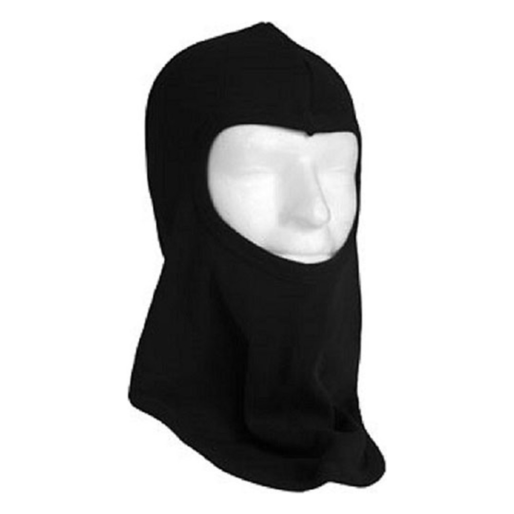 DMoniac Cagoule 1 trou 100% coton Noir