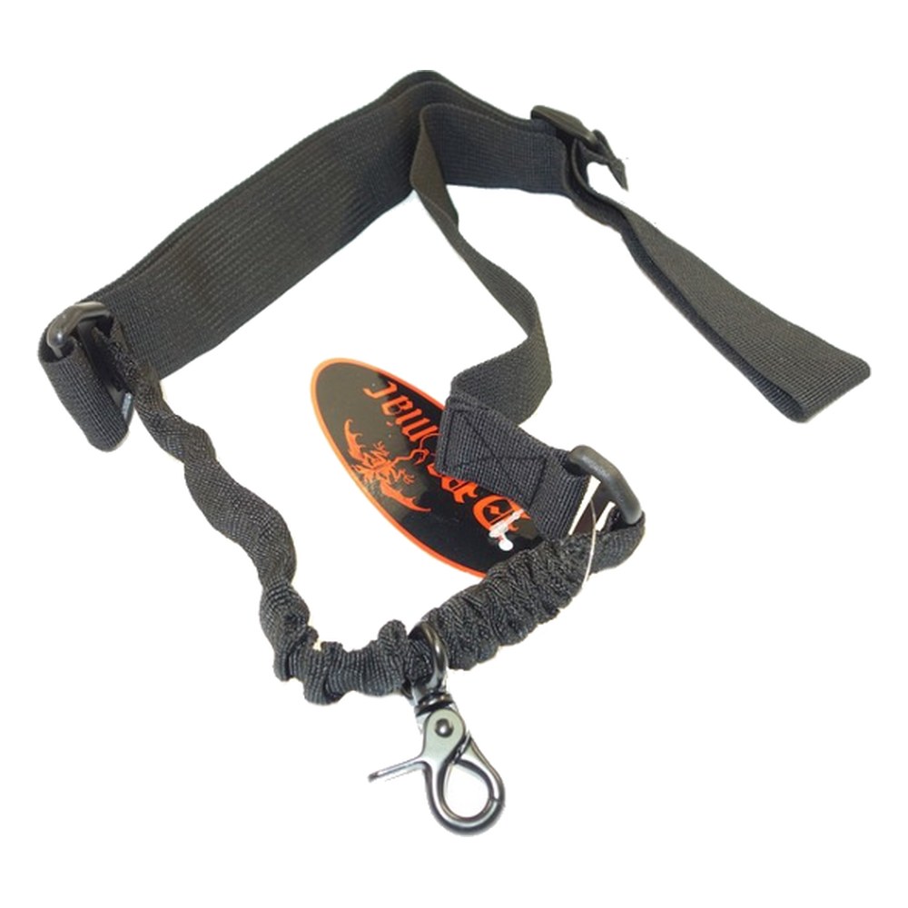 DMoniac Sangle 1 point élastique attache rapide Noire